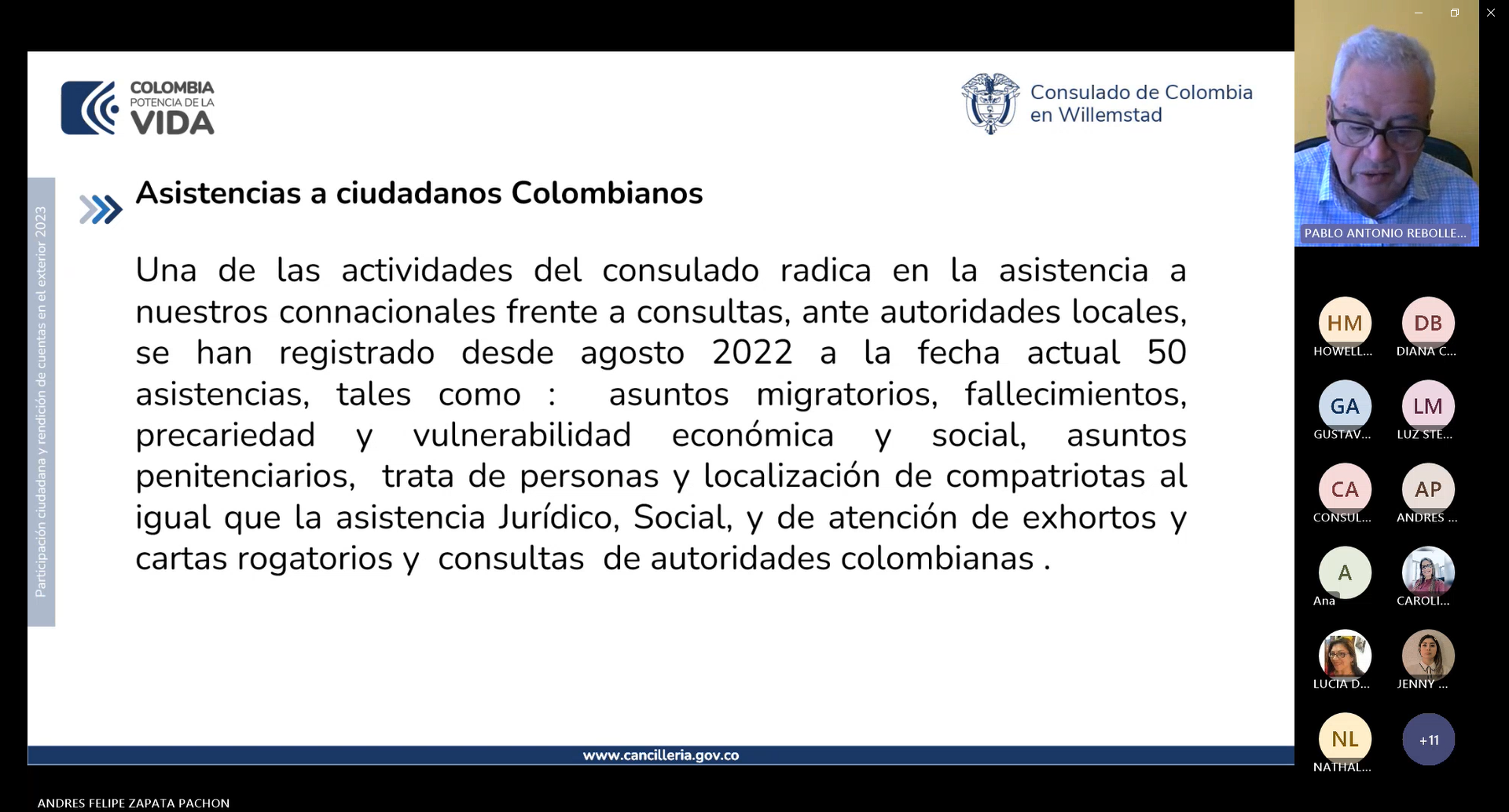 Así rendimos cuentas desde la Embajada en Países Bajos y Consulado General en Ámsterdam, Oranjestad y Willemstad