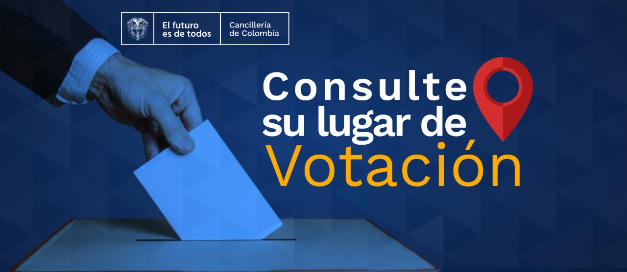 La Embajada de Colombia en Países Bajos informa la ubicación del puesto de votación para la segunda vuelta de las elecciones Presidenciales