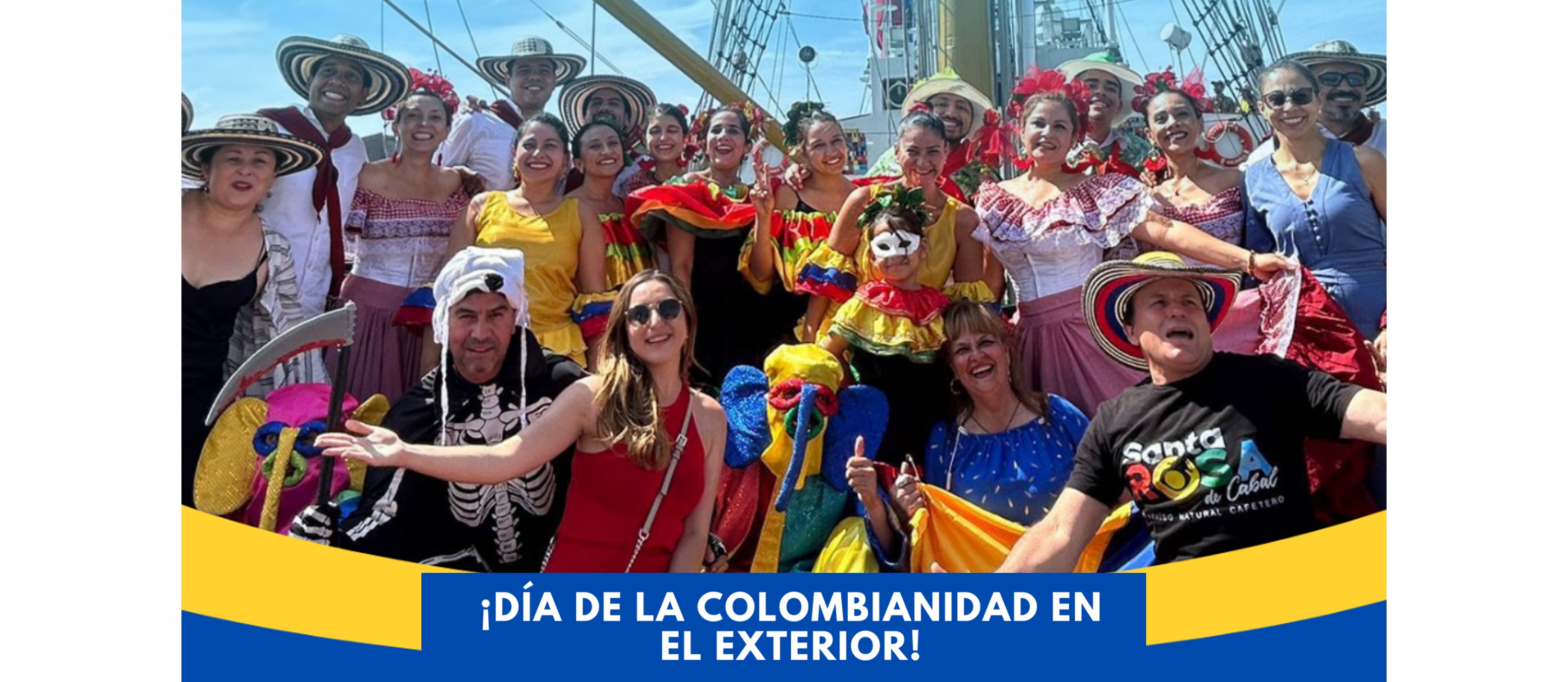 La Embajada de Colombia en Países Bajos invita a celebrar el ¡Día de la Colombianidad en el Exterior! El 26 de octubre de 2024