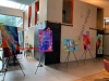 The Embassy of Colombia to the Kingdom of the Netherlands screened the film Jinetes del Paraiso and presented the art exhibition UNIBIRDS at Leiden University