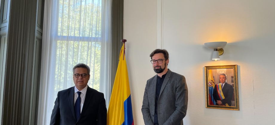 Ambassador Fernando Grillo held a meeting with Professor Pawel Pokutycki, from the Royal Academy of Art