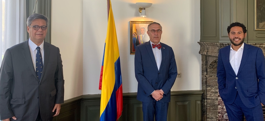 Embajador de Colombia ante el Reino de los Países Bajos se reunió con el líder de relaciones Internacionales de una reconocida multinacional de muebles