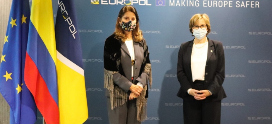 Vicepresidente y Canciller, sostuvo reunión con Catherine de Bolle, Directora Ejecutiva de Europol