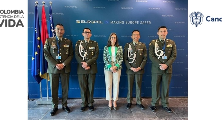 Embajadora ante el Reino de los Países Bajos dialogó con la Directora Ejecutiva de Europol sobre la importancia de la cooperación policial entre la Unión Europea y Colombia