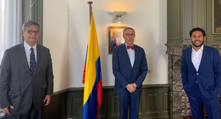 Embajador de Colombia ante el Reino de los Países Bajos se reunió con el líder de relaciones Internacionales de una reconocida multinacional de muebles