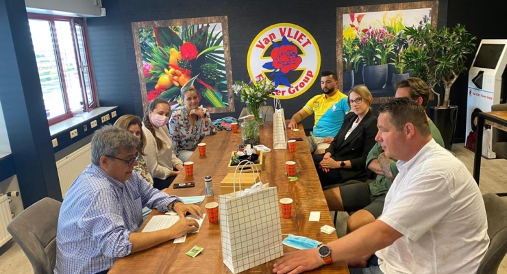 Embajador de Colombia en Países Bajos se reunió con el Gerente de Importación de reconocida empresa holandesa especializada en el suministro de flores